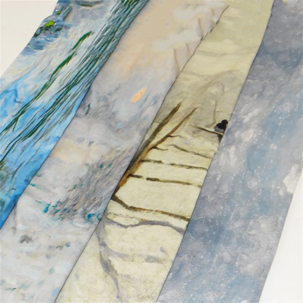 Женская летняя Солнцезащитная накидка с принтом масляной живописи |