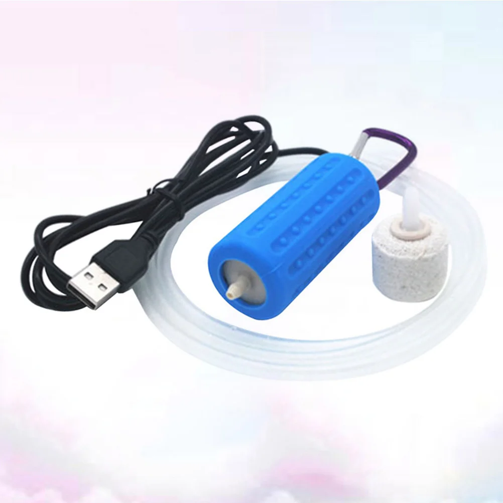USB воздушный пузырьковый диск каменный аэратор насос для аквариума пруда