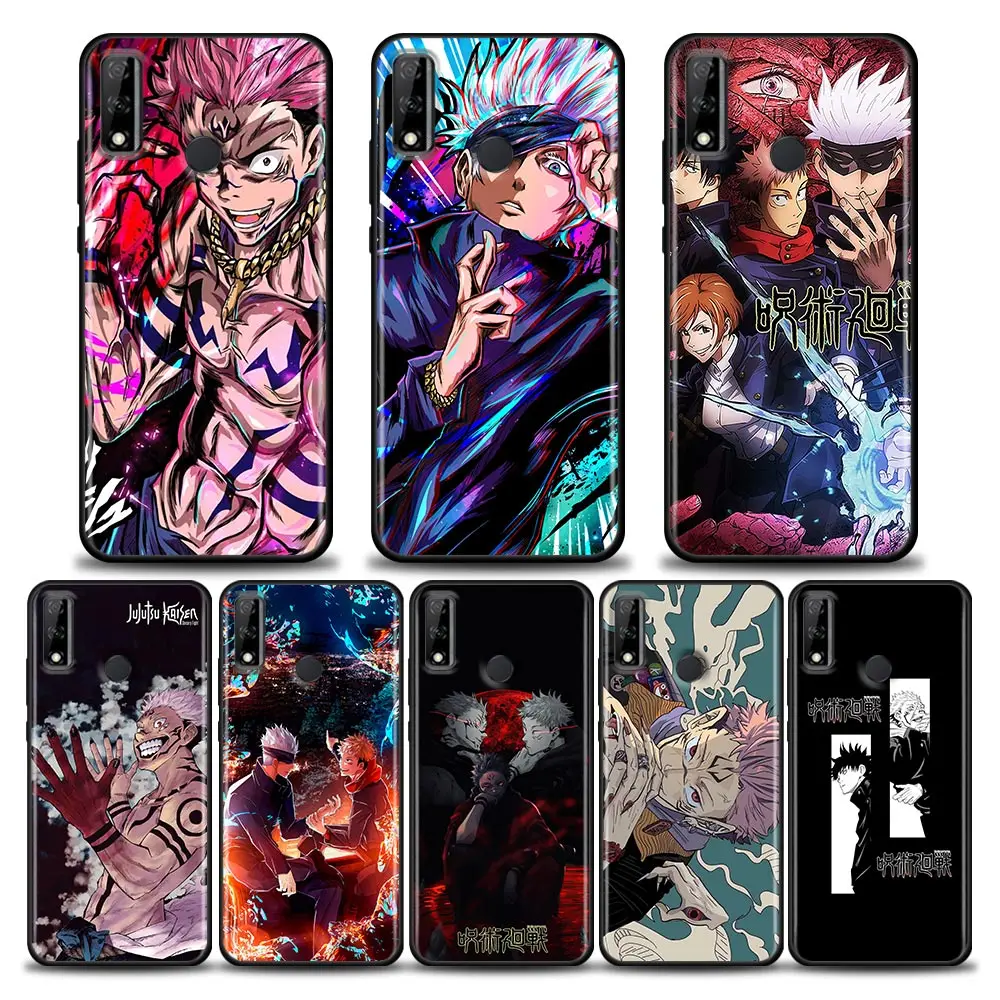 

Case For Huawei Y7 Y9 2019 Y6p Y8s Y9a Y7a Funda Mate 10 20 Lite 40 Pro Cases Cover Jujutsu Kaisen Manga Yuji Satoru Gojo Anime