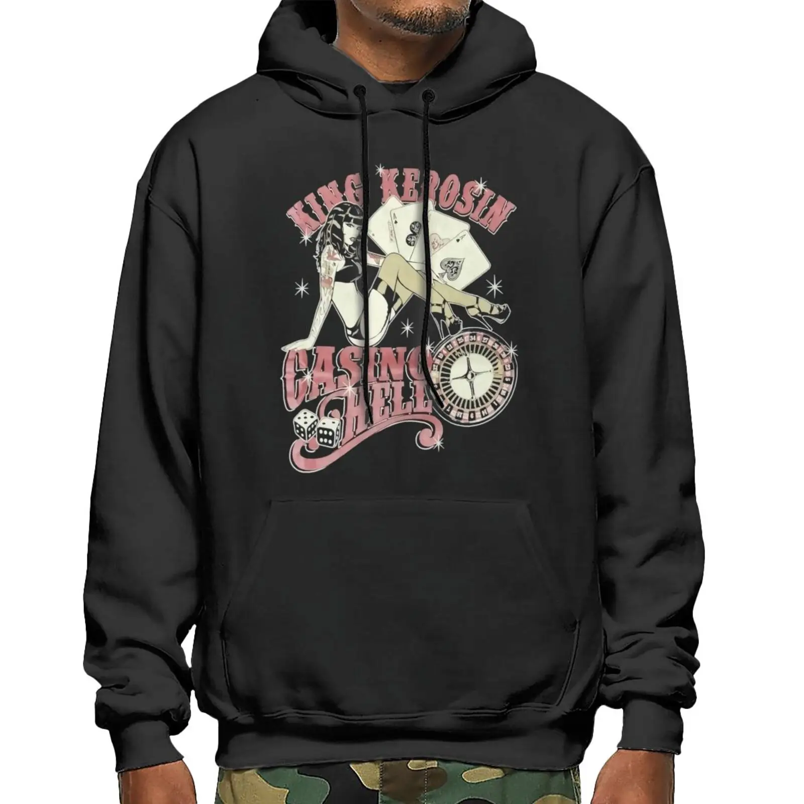 

King Kerosin Gr Sweatshirts Hoodies Fleece Jacket Hoodie With Zipper Sweaters For Men Sweaters For Men Men's Hoodie Sweatshirt