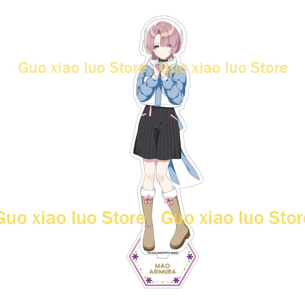 Фото The Idolm@ster Mao Arimura Saki Hanami Temari Tsukimura Lilja Katsuragi China Kuramoto Mao Arimura акриловая подставка украшение подарки №5