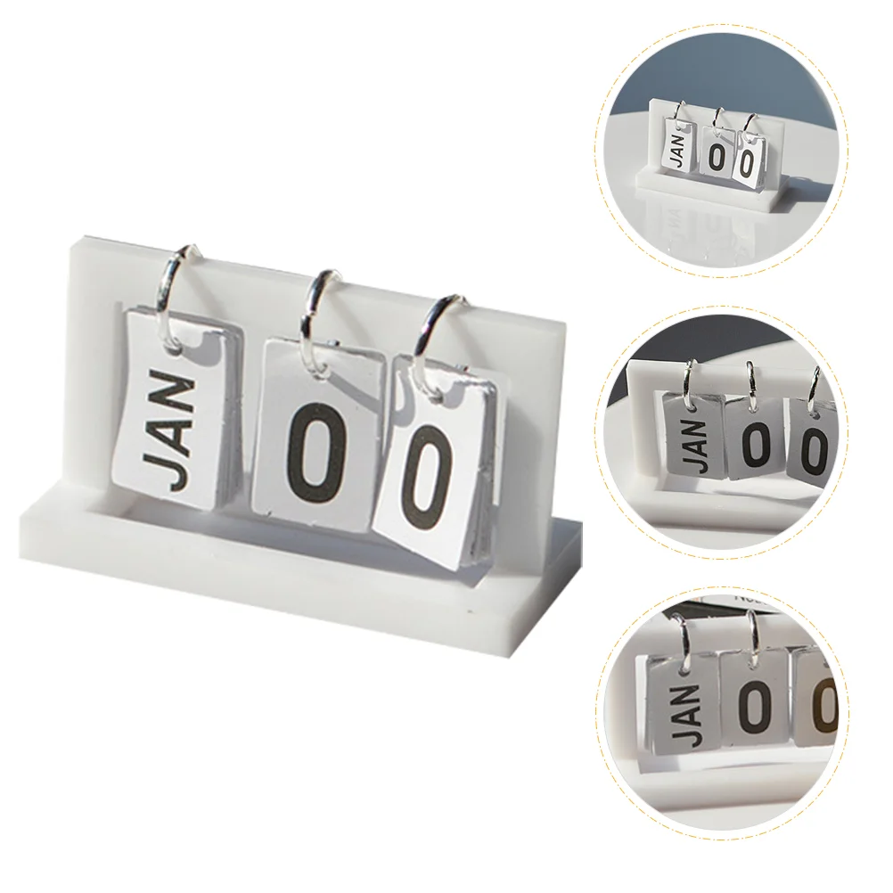 

Mini Monthly Desk Calendar Miniature Desktop Calendar Miniature Desk Calendar