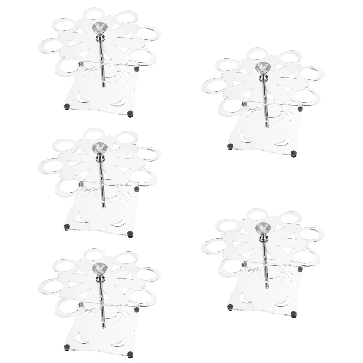 

5x Ice Cream Cone Stand Ice Cream Cone Rack Sushi Roll Rack Ice Cream Display Stand Ice Cream Display Holder