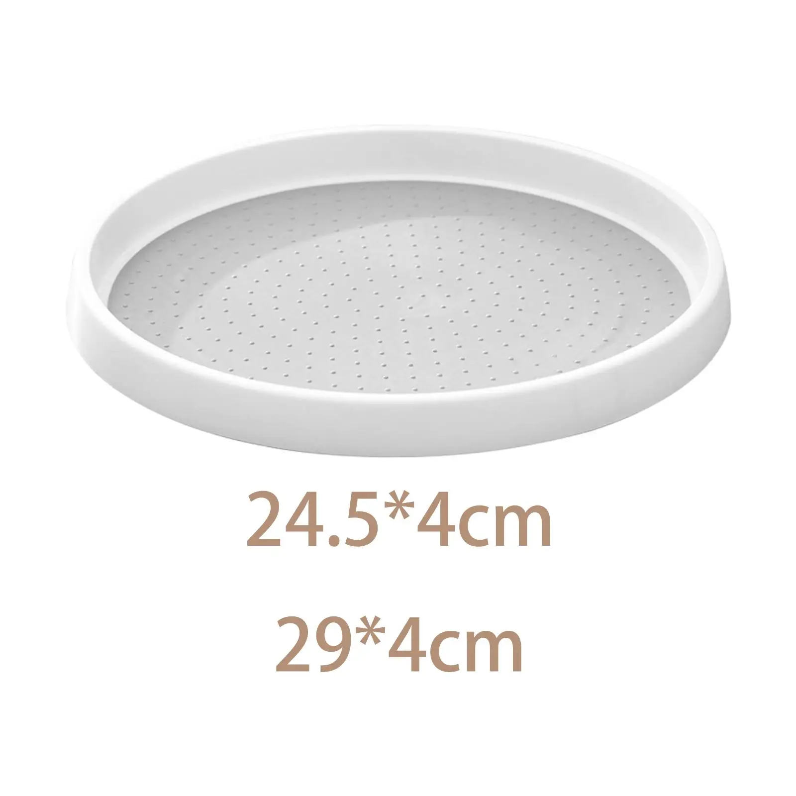 

Rotating Spice Organizer 360 Degree Rotating Storage Bin for Dresser Storage Decoration