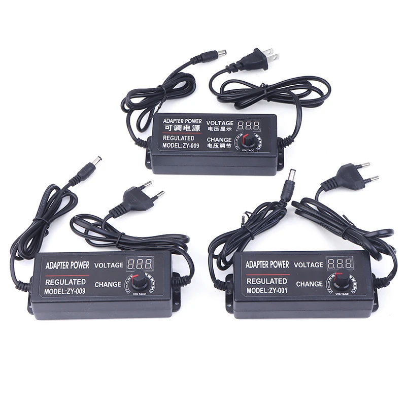 Adjustable Power Supply For 3-12V5A Power Supply Adapter 12 V Volt Adapter