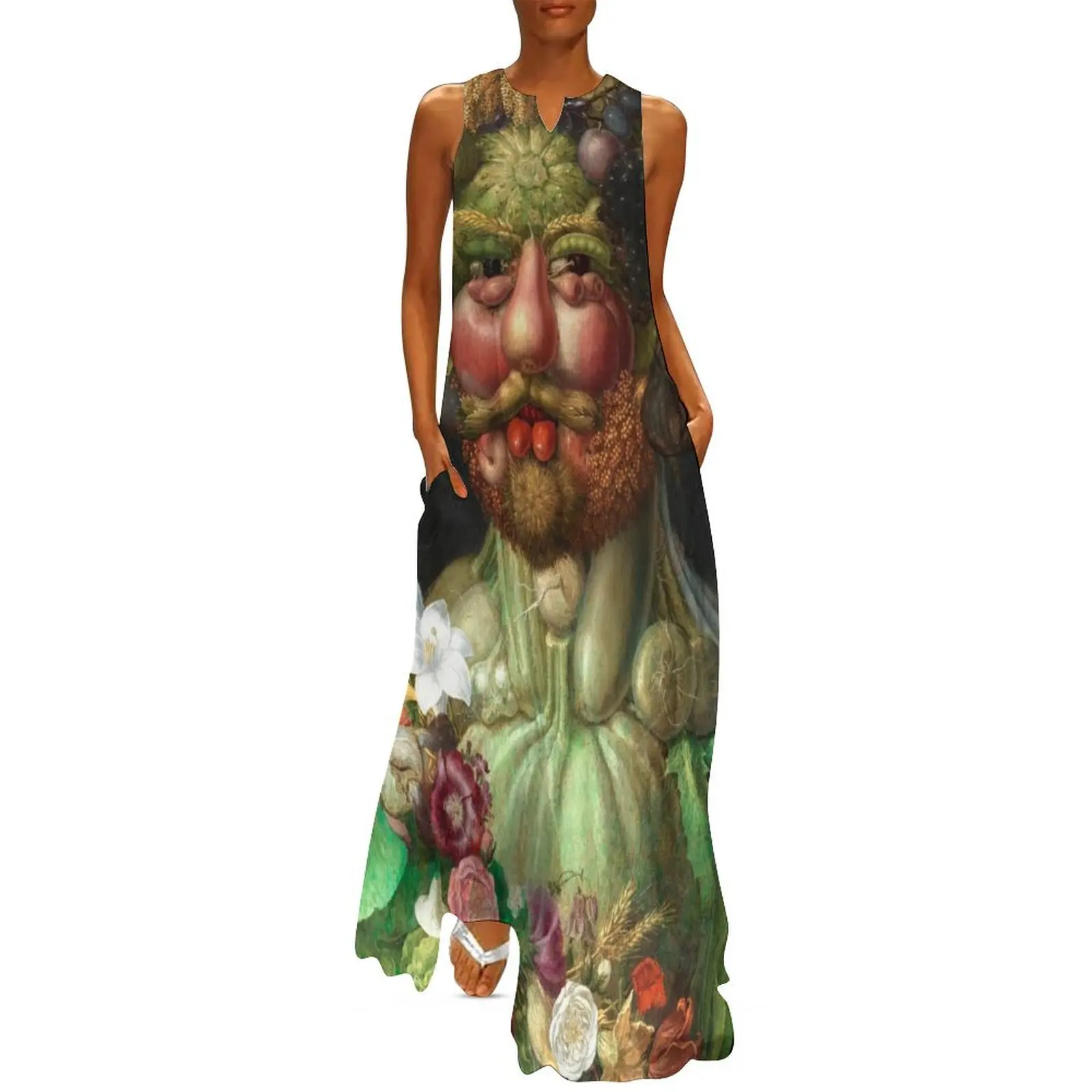 Rudolf II as Vertumnus by Giuseppe Arcimboldo 1521 длинное платье длинные платья с вуалью