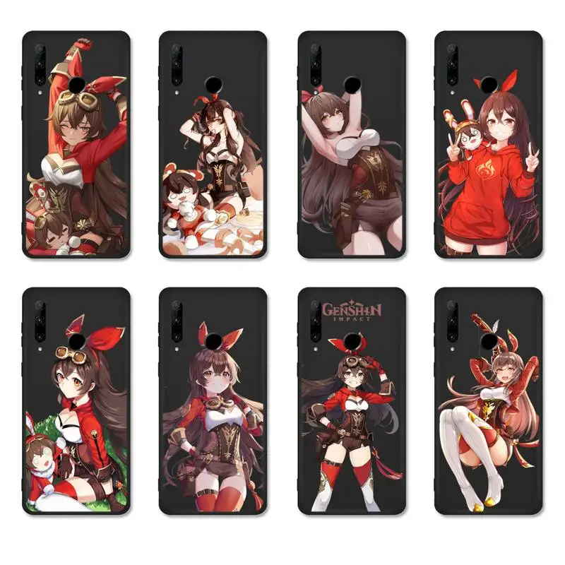 

Amber Genshin Impact Phone Case For Honor 30 7A Pro 8 9 10 20 Lite 8A 8X 8S 9X 10i 20i 20s Silicone Cover Coque
