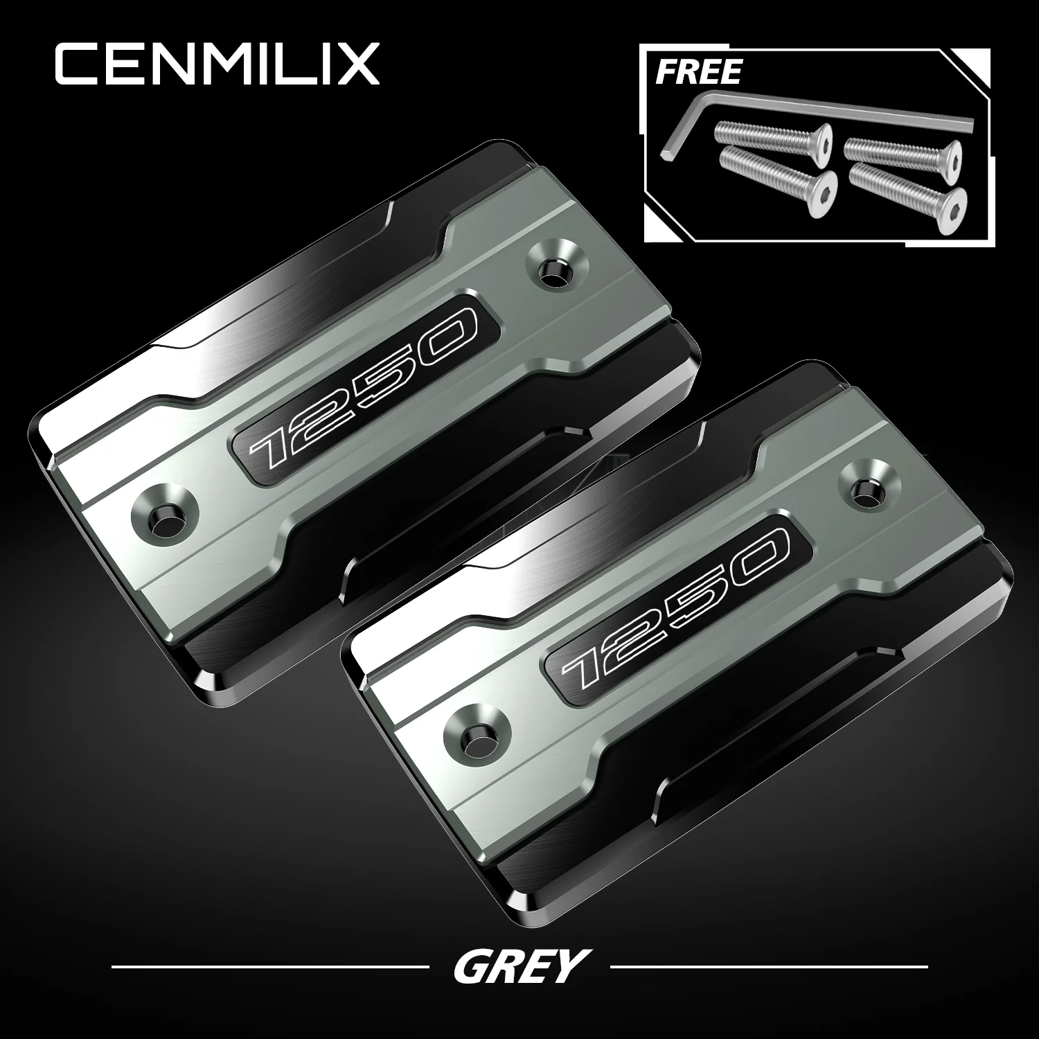 Аксессуары для SUZUKI Bandit 1250 1250S GSF 1250, передняя крышка бачка тормозной жидкости мотоцикла, крышка маслозаливной горловины, защита с ЧПУ