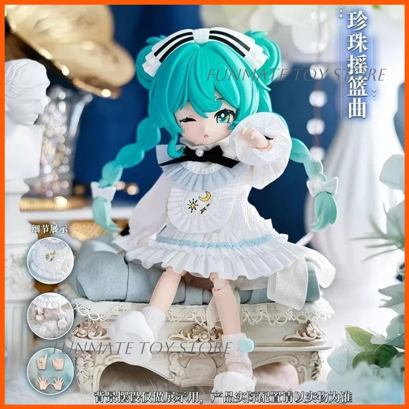 Фото Коллекционная фигурка Hatsune Miku 14 см (BJD&MJD) в закрытой упаковке, модная игрушка-украшение для рабочего стола, сюрприз-кукла, подарок №4