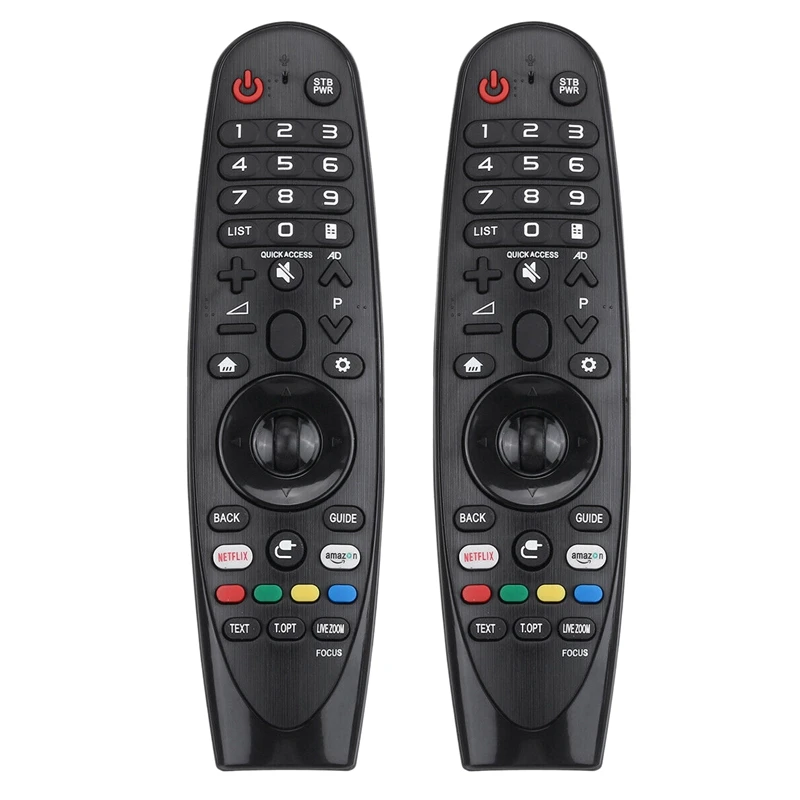 

2X Φ пульт дистанционного управления для LG Smart TV MR650 AN MR600 MR500 MR400 MR700 AKB74495301 AKB74855401