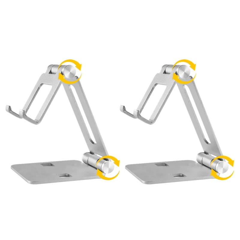 

2X Foldable Tablet Phone Stand And For Nintendo Switch Desktop Stand For Ipad Air Pro For Iphone X 8 7 6 Plus
