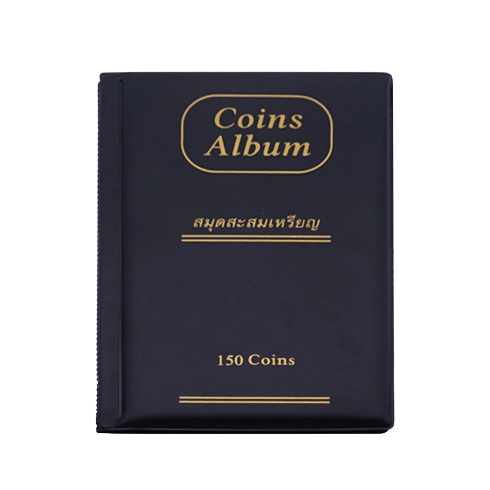 

150 Pocket Stationery For Collector PVC Home Portable Gifts Practical Dustproof Book Supplies Coin Collection Album Accessories