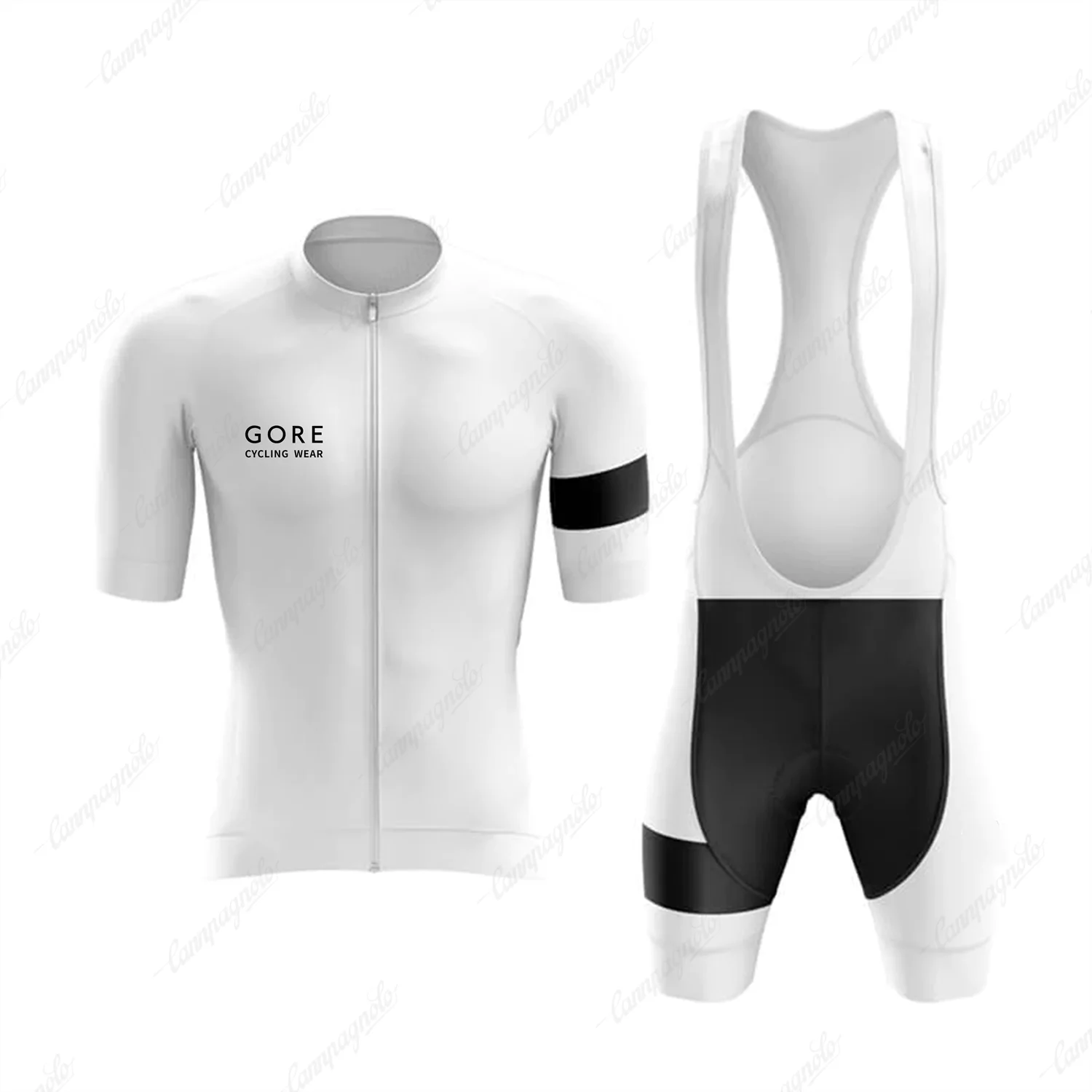 

Summer Cycling Jersey Set Men GORE Cycling Wear Breathable Bicycle Clothing Quick Dry Cycling Shirt Bib Shorts Suit MTB Bike Top