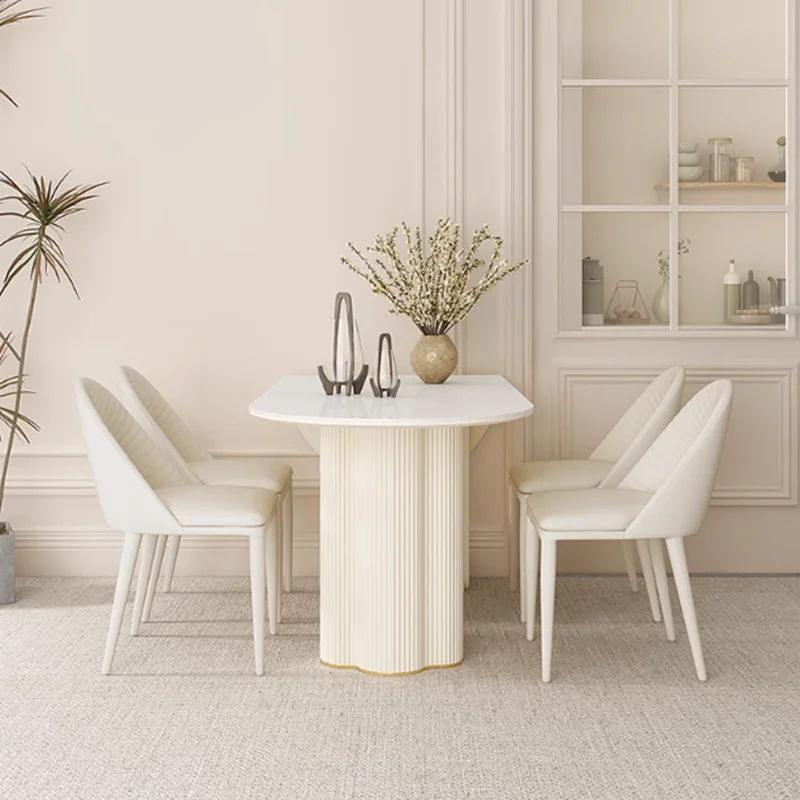 Уникальный складной обеденный стол роскошный многофункциональный современный