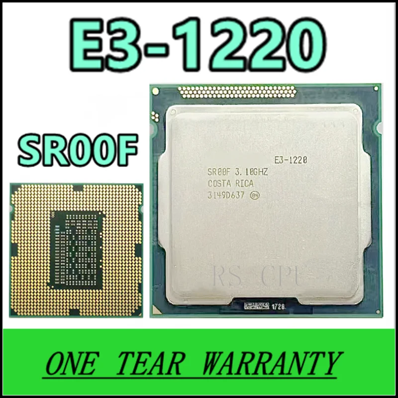 

E3-1220 E3 1220 3.1 GHz Quad-Core Quad-Thread Prosesor CPU 8M 80W LGA 1155