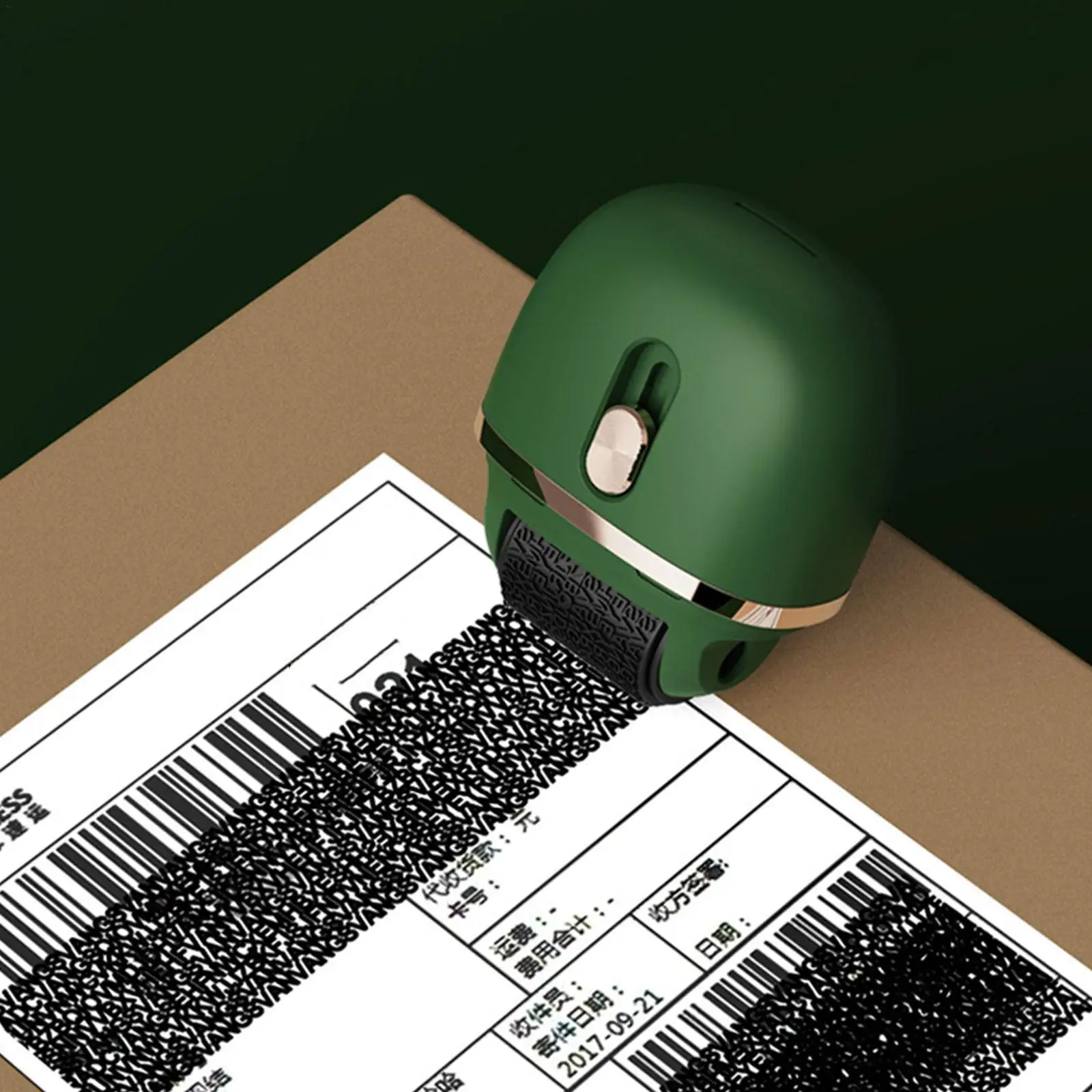 

Stamp Seal Roller Theft Protection 2022 New Roller Stamp For Privacy Confidential Data Guard Your Security Stamp Roller Privacy