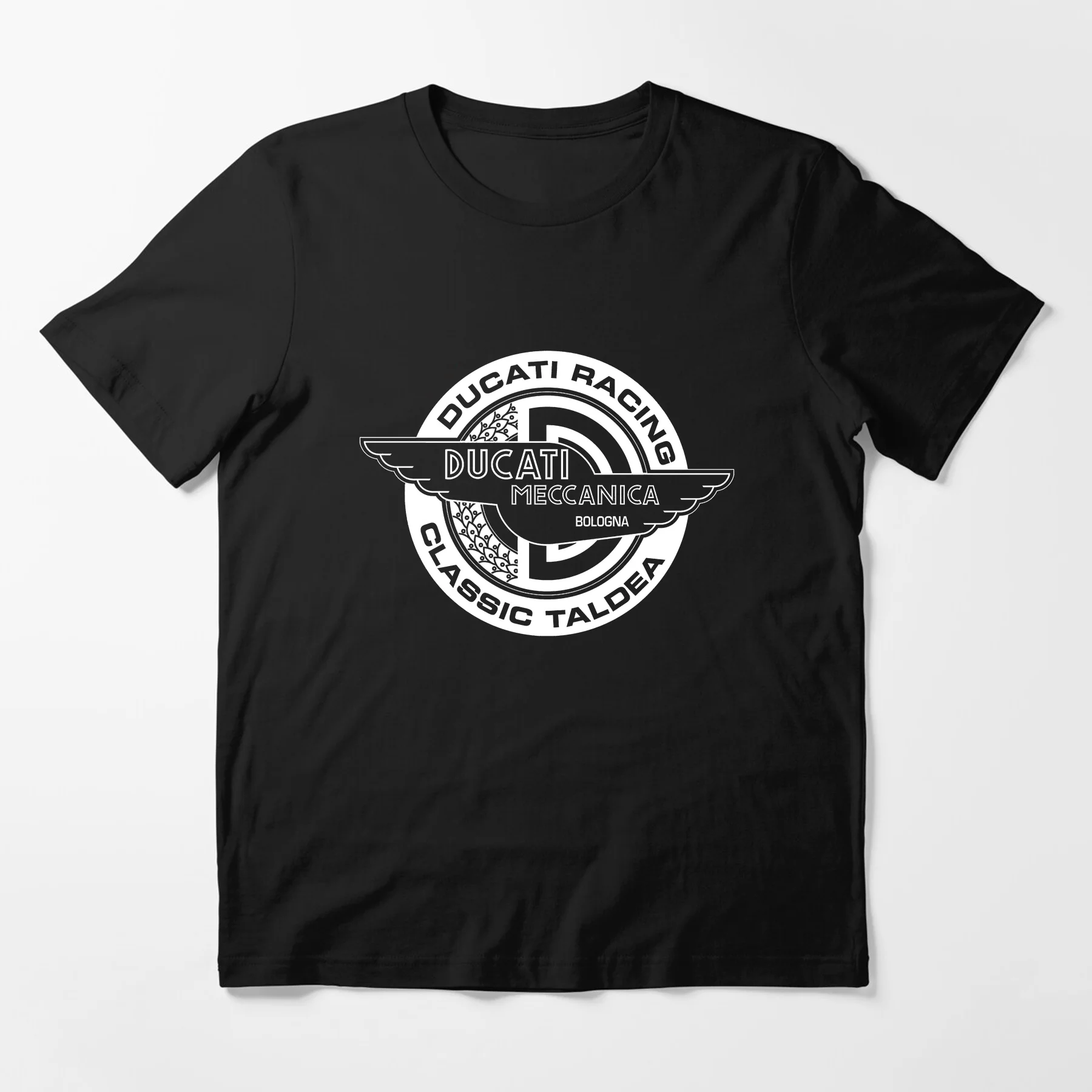 

Amazing Tees Male T Shirt Casual Unique Oversized Ducati Classic Racing Team Classic T-shirt Men T-shirts Graphic Short Sleeve