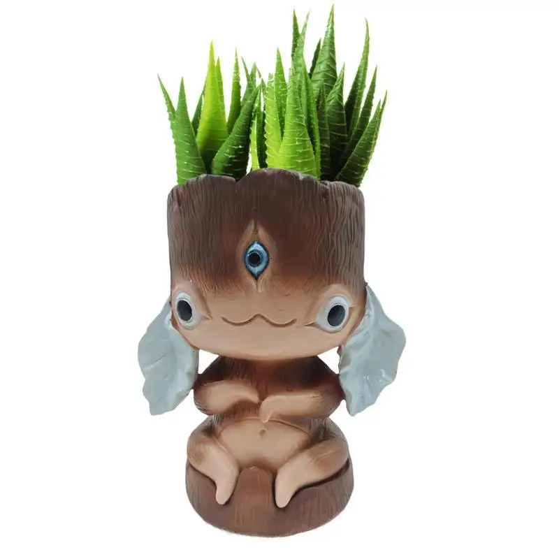 

Sloth Planter Flower Pot Sloth Shape Animal Plant Pots With Drainage Hole For Succulent Cactus Air Plants Indoor And Outdoor