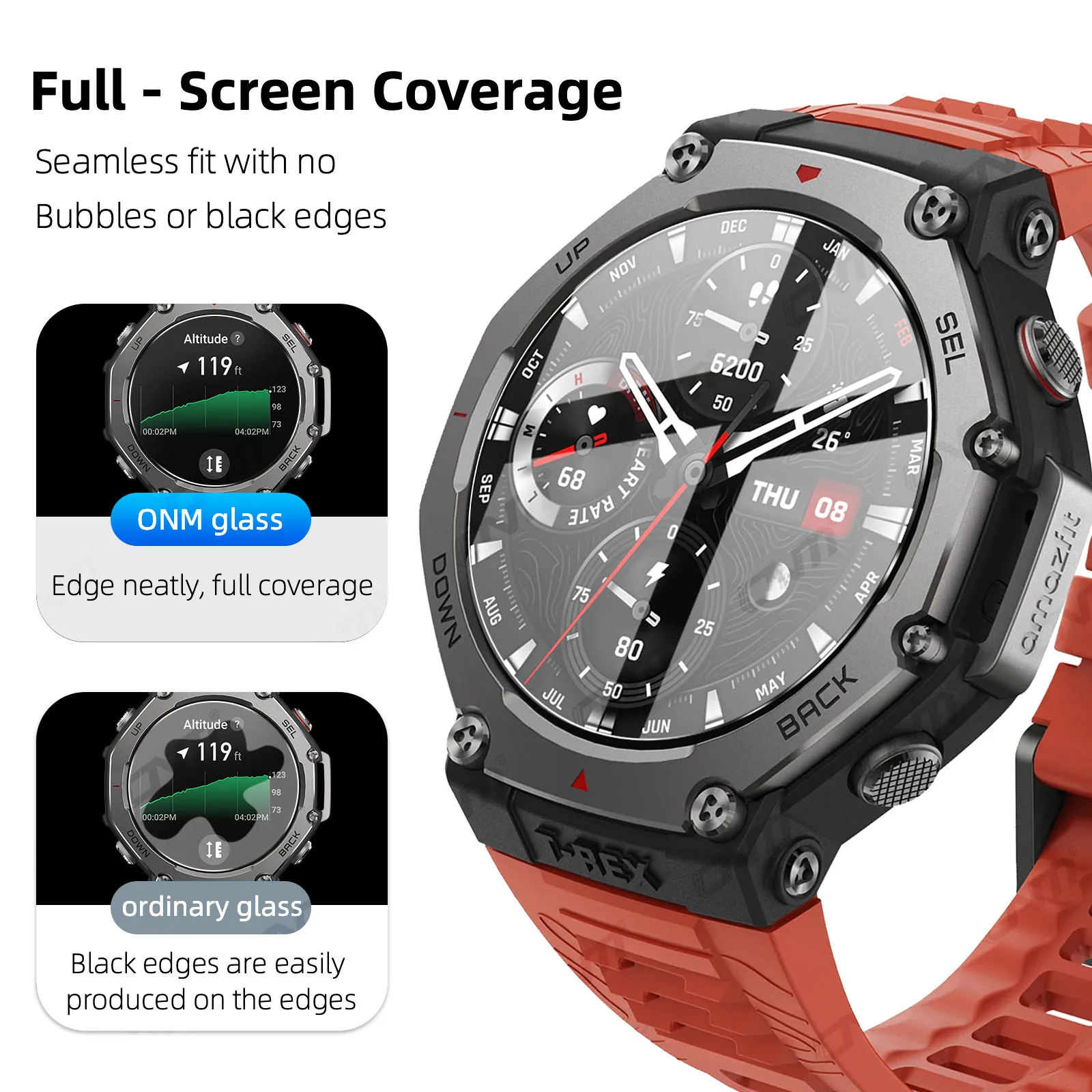 Защитная пленка для экрана Amazfit T-Rex 3