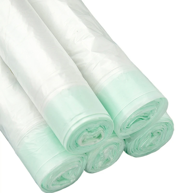 

New Convenient Diaper Bags Disposable with Drawstring Convenient Use Portable Disposable Diaper Sacks Multi-Pack