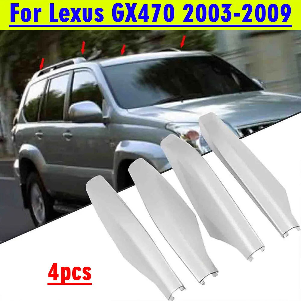 

Для GX470 2003-2009 Lexus Sport 4-дверный багажник на крышу, набор торцевых крышек