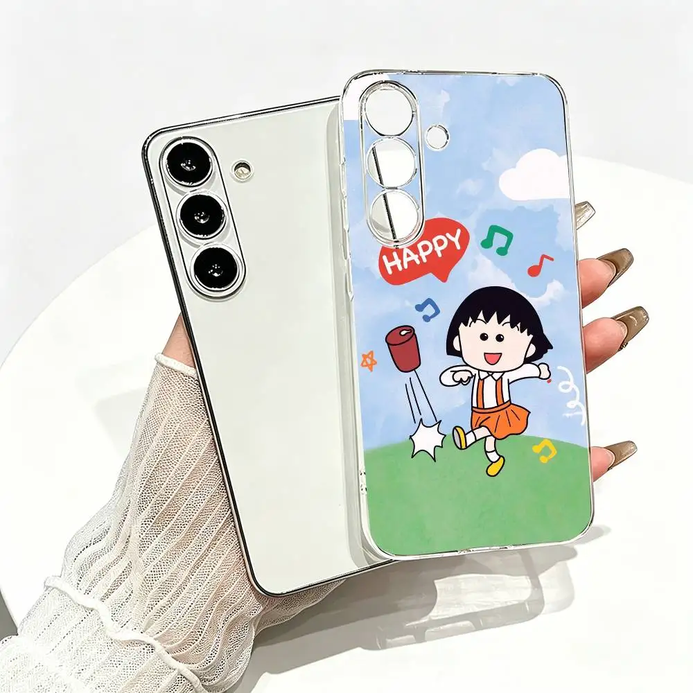Чехол для телефона Cartoon-C-Chibi-M-Maruko-chans для Samsung A10,12,20,21S,30,31,40,50,51,52,70,71, прозрачный чехол (art.: 3920db33f1696) - 3920db33f1696