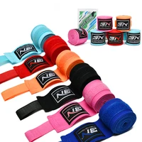 2pcspack 35m boxing straps bandage kickboxing sanda muay thai taekwondo training fitness hand wraps durable for adult children