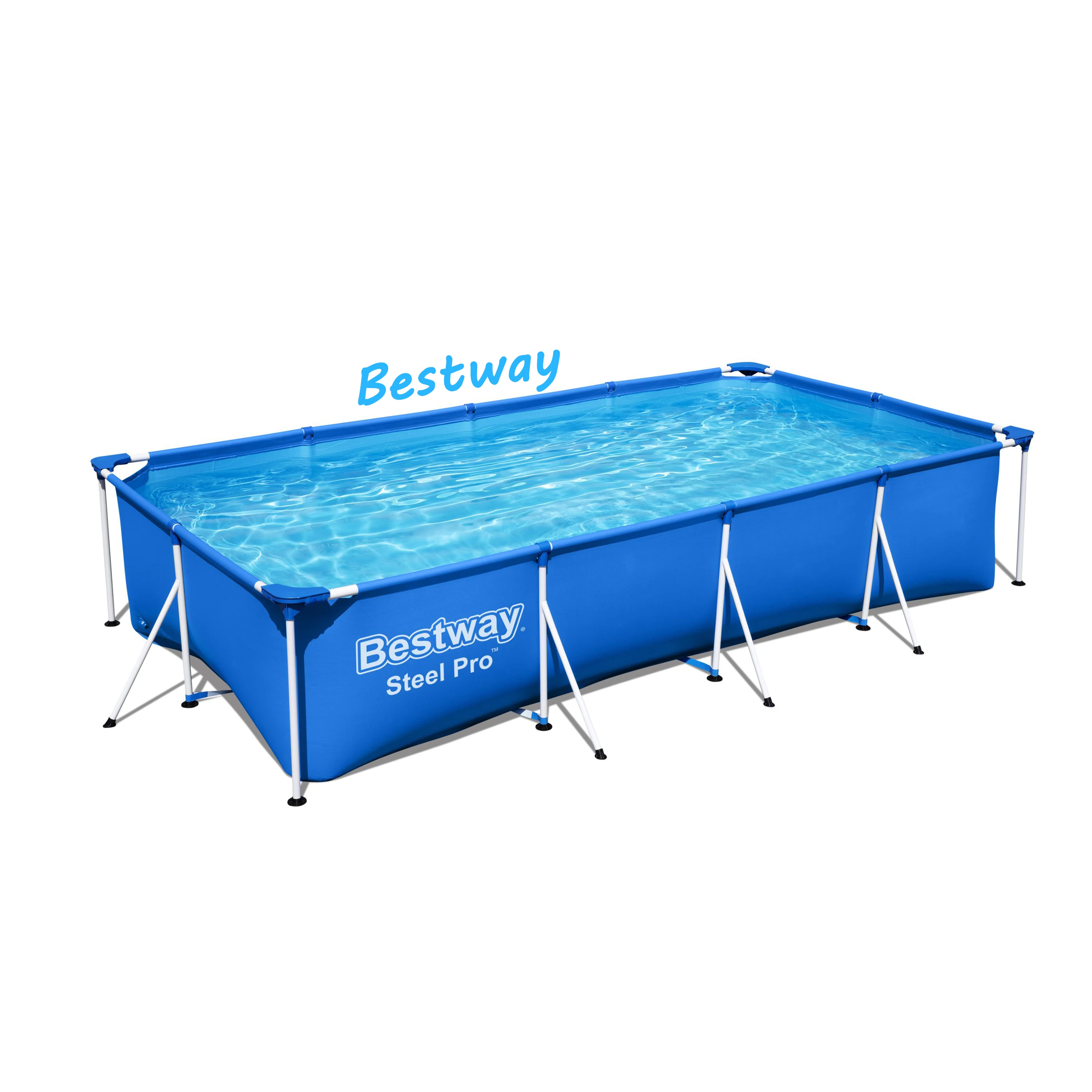 

Bestway 56424 Large capacity outdoor swimming pool with filter pump in summer