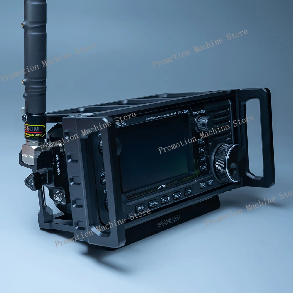 Фото WINDCAMP 1 комплект ARK-705 Shield + быстросъемная антенна RC-2, поддержка портативной коротковолновой радиосвязи ICOM 705, клетка для переноски IC-705 №3