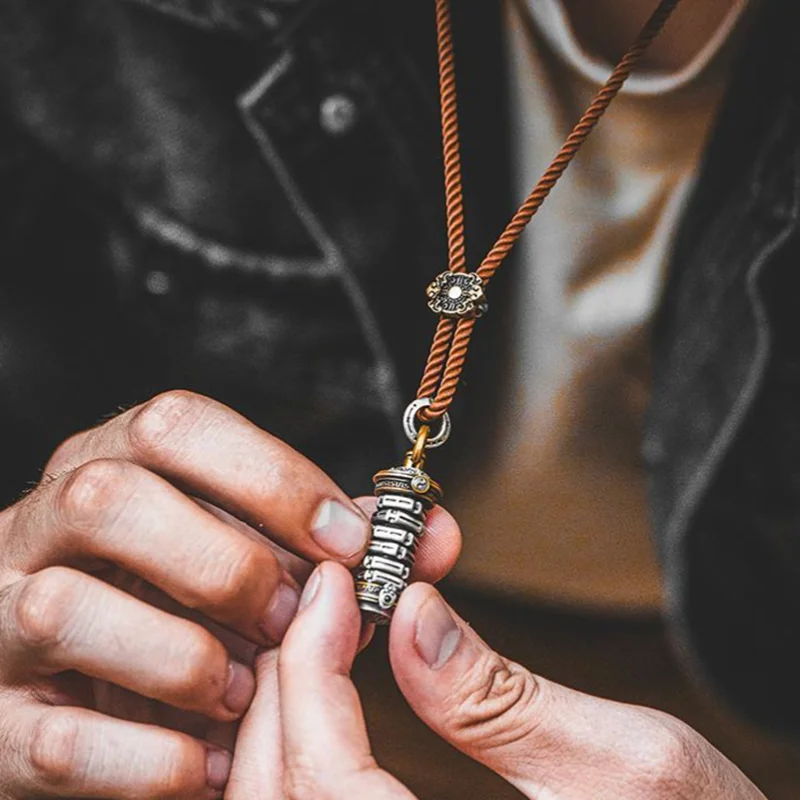 Оригинальный серебряный декоративный кулон-Сплетница S925 кулон для снятия