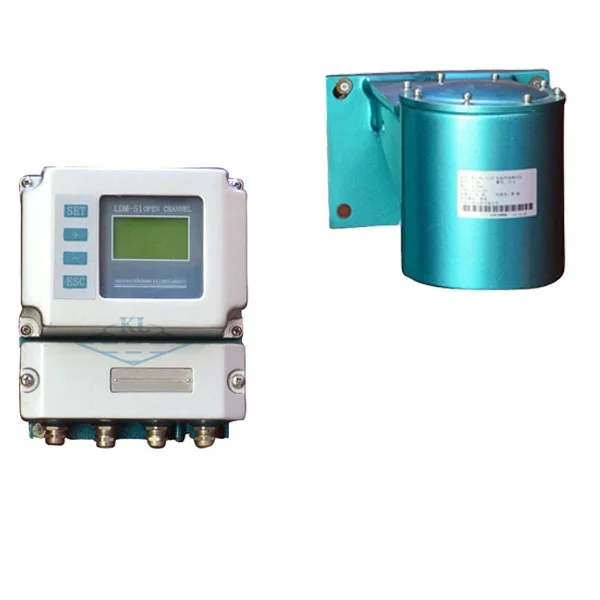 

Open channel area velocity flowmeters intelligent variable area water flow meter LDM-51