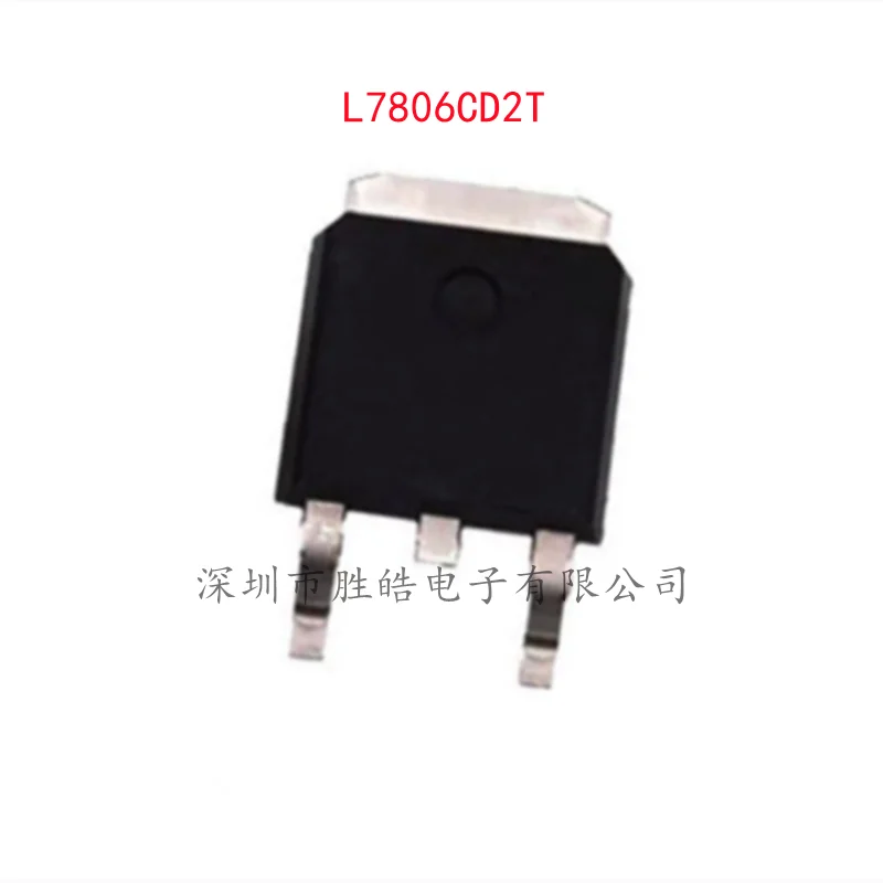 (10PCS)  NEW  L7806CD2T  L7806C2T  CD2T  C2T   TO-263    Integrated Circuit