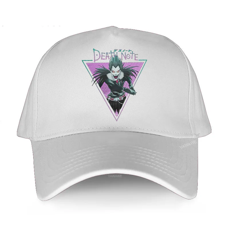 

Men's Fashion cotton printed Hat brand original Cap Death Note Manga Shinigami Ryuk Unisex Breathable Baseball cap Boyfriend hat