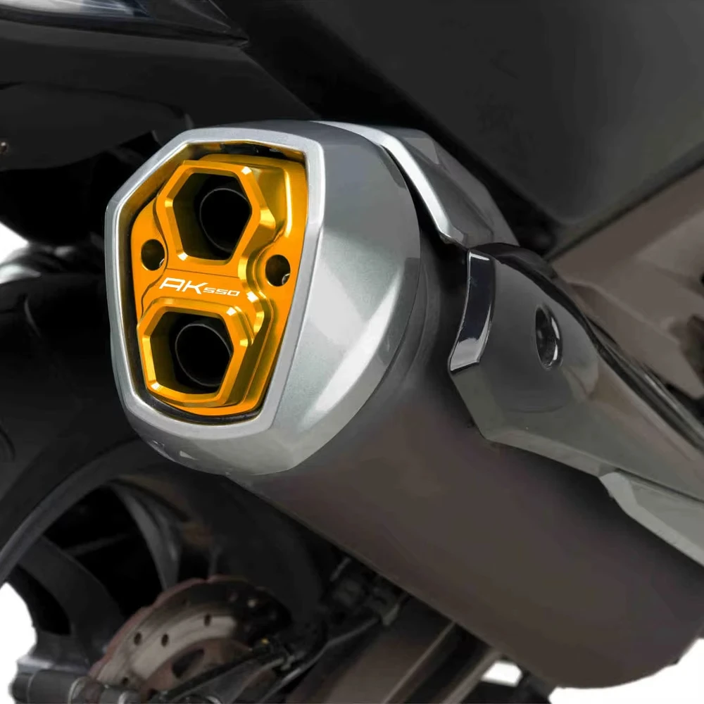 Фото Выхлопная крышка мотоцикла для KYMCO ak550 PREMIUM, аксессуары 2022 2023 2021 2018 2017 AK550, задняя накладка на выхлопную трубу AK 550 №3