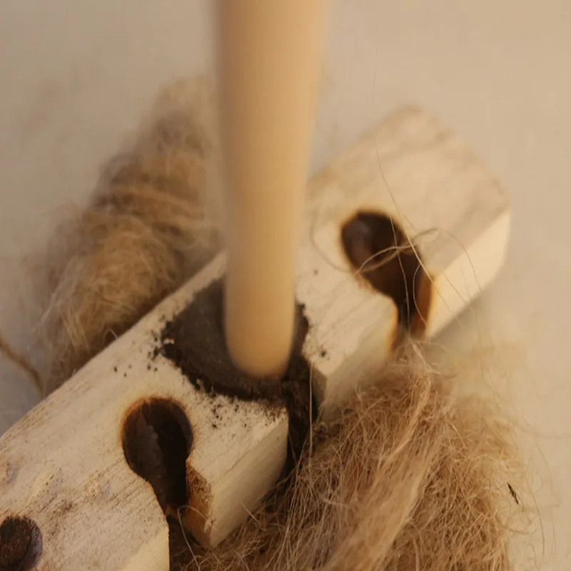 

Fire Bow Drill Kit Bow Drill Fire Starter Primitive Wood Portable Outdoor Survival Practice Friction Tool