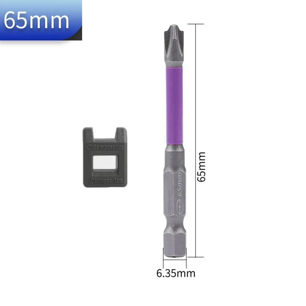 

1/2 шт. FPH2 65 мм 110 мм Магнитная специальная устойчивая к ржавчине крестовая отвертка с намагничивающим устройством для электрика розетка переключателя