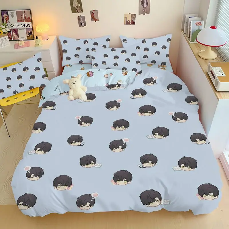 

MINISO Комплект постельного белья Love and Deepspace Xavier Zayne Sylus Caleb