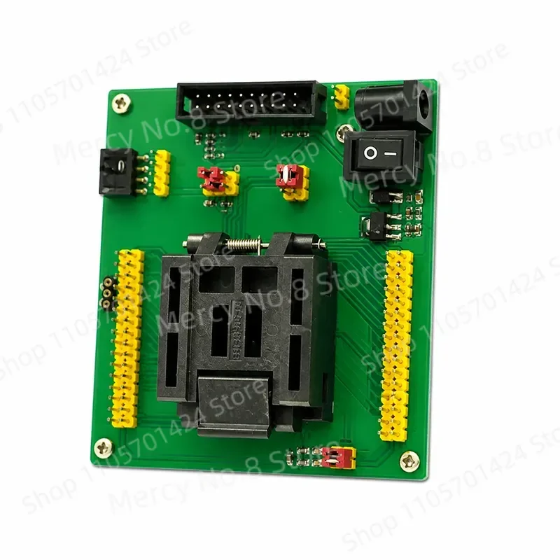Программируемая тестовая платаадаптер для программатора STM32, для QFP64, для SUNLEPHANT (art.: 3920dc2bee5ba) - 3920dc2bee5ba