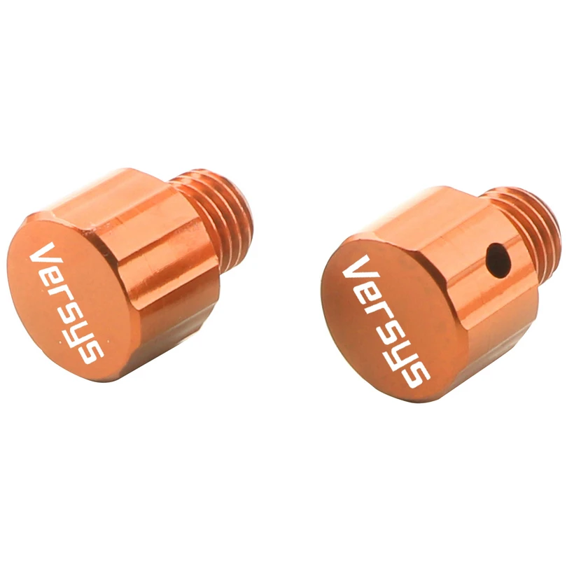 

CNC Aluminum Rear View Side Mirrors Hole Plug Screws Caps Cover Bolts For KAWASAKI VERSYS 1000 650 300