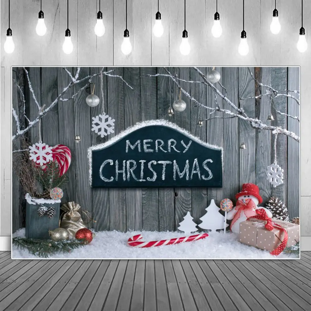 

Фон для вечерние съемки с надписью "Merry Christmas"