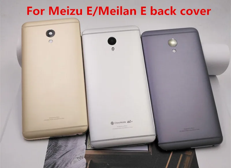 

Черная задняя крышка батарейки для MEIZU Meilan E, запасные части