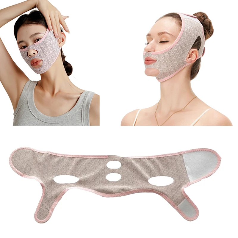 

V Face Bandage Shaper Facial Slimming Relaxation Lift Up Belt Shape Lift Reduce Double Chin Face Thining Band Massage Slimmer