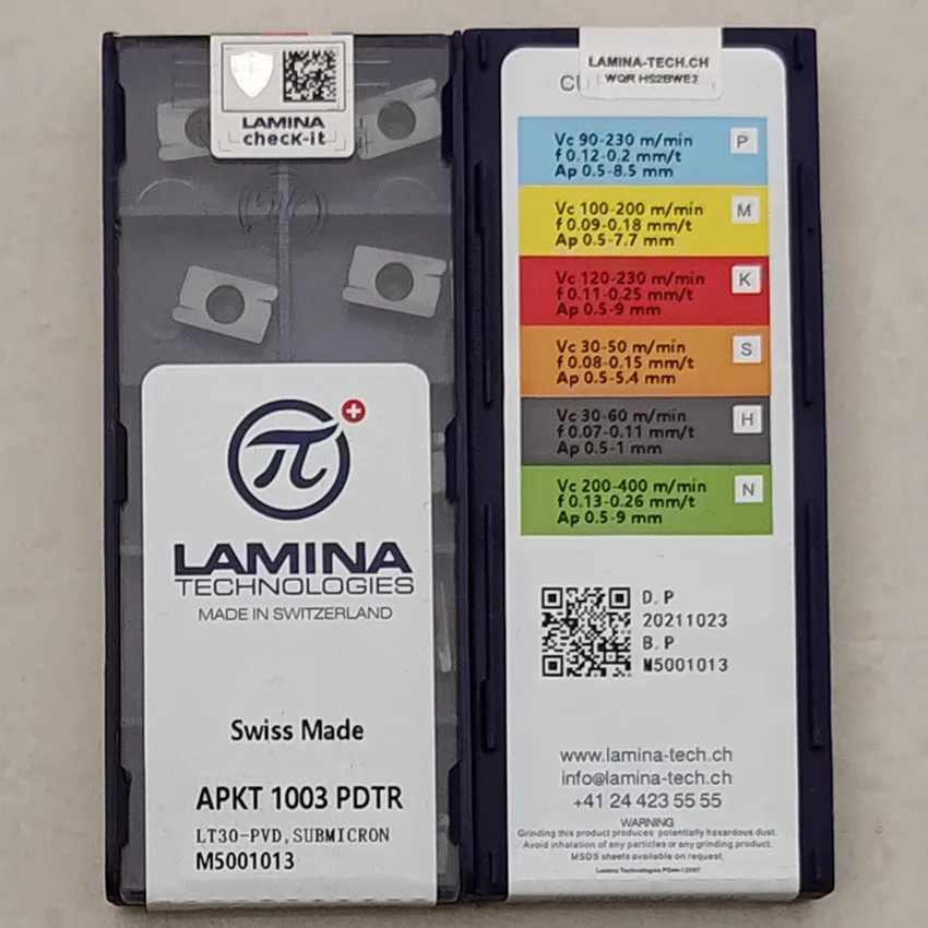 APKT1003PDTR LT30APKT100308PDTR LT30APLX1003PDTR LT30 APKT1003 APKT100308 APLX1003 LAMINA Твердосплавные пластины с ЧПУ 10 шт.кор. (art.: 3920cf158ee64) - 3920cf158ee64