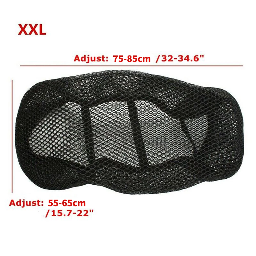 

Motorcycle Accessories Motorcycle Cushion Seat Cover 3D Mesh Protectorl Anti-skid Pad Electric Bike Breathable Mesh Seat Cover