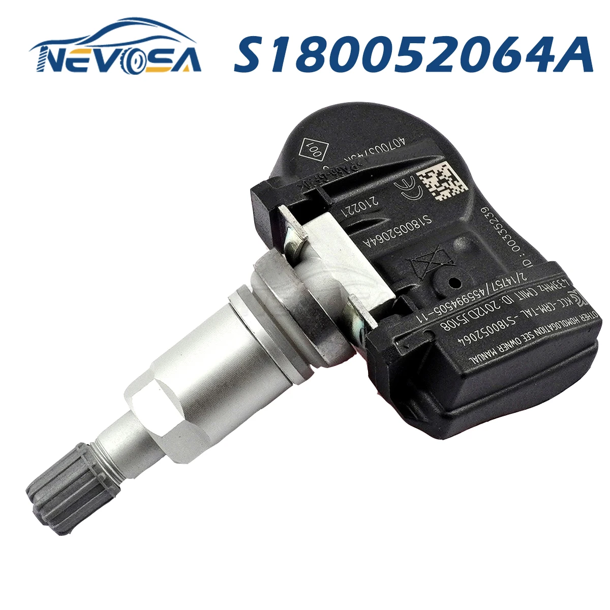 Датчик давления в шинах evosa S180052064A 433 МГц TPMS для Renault Fluence Laguna Latitude Megane Scenic Zoe 407000435R