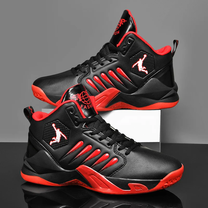 

New Man High-top Jordan Basketball Shoes Couples Cushioning Basketball Sneakers Anti-skid Breathable Outdoor Sports Jordan Shoes