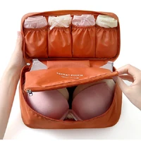 travel women bra storage bags home daily toiletries underwear panties sock organizer bag portable clothing makeup folding cases