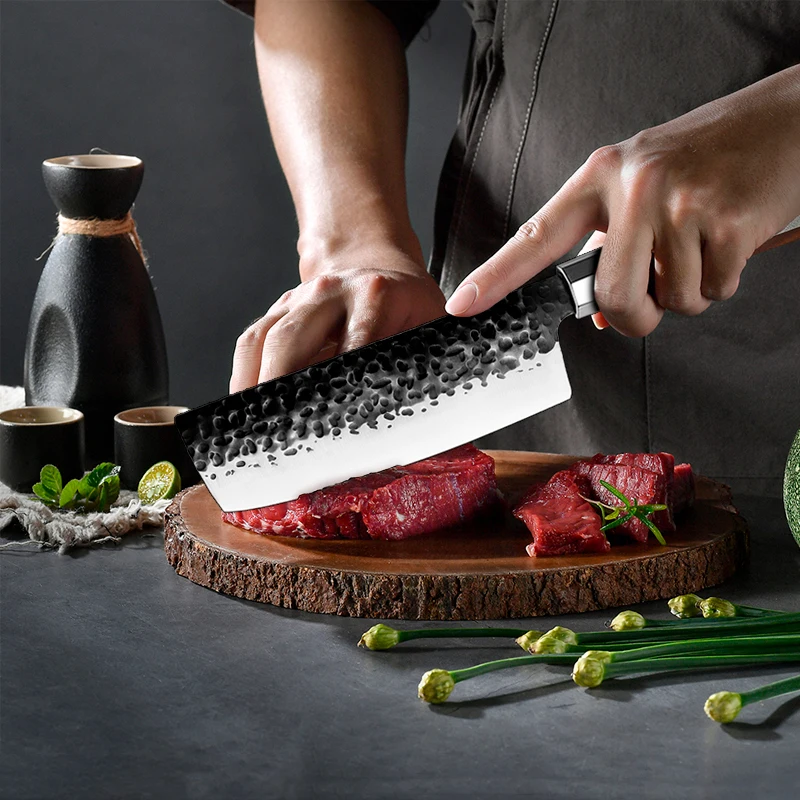 Кухонные ножи Grandsharp накири ручной работы 6 5 дюйма японский нож инструменты для