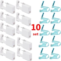 10pcsset ear piercing gun kit disposable disinfect safety earring piercer machine studs nose clip body jewelry piercing tool