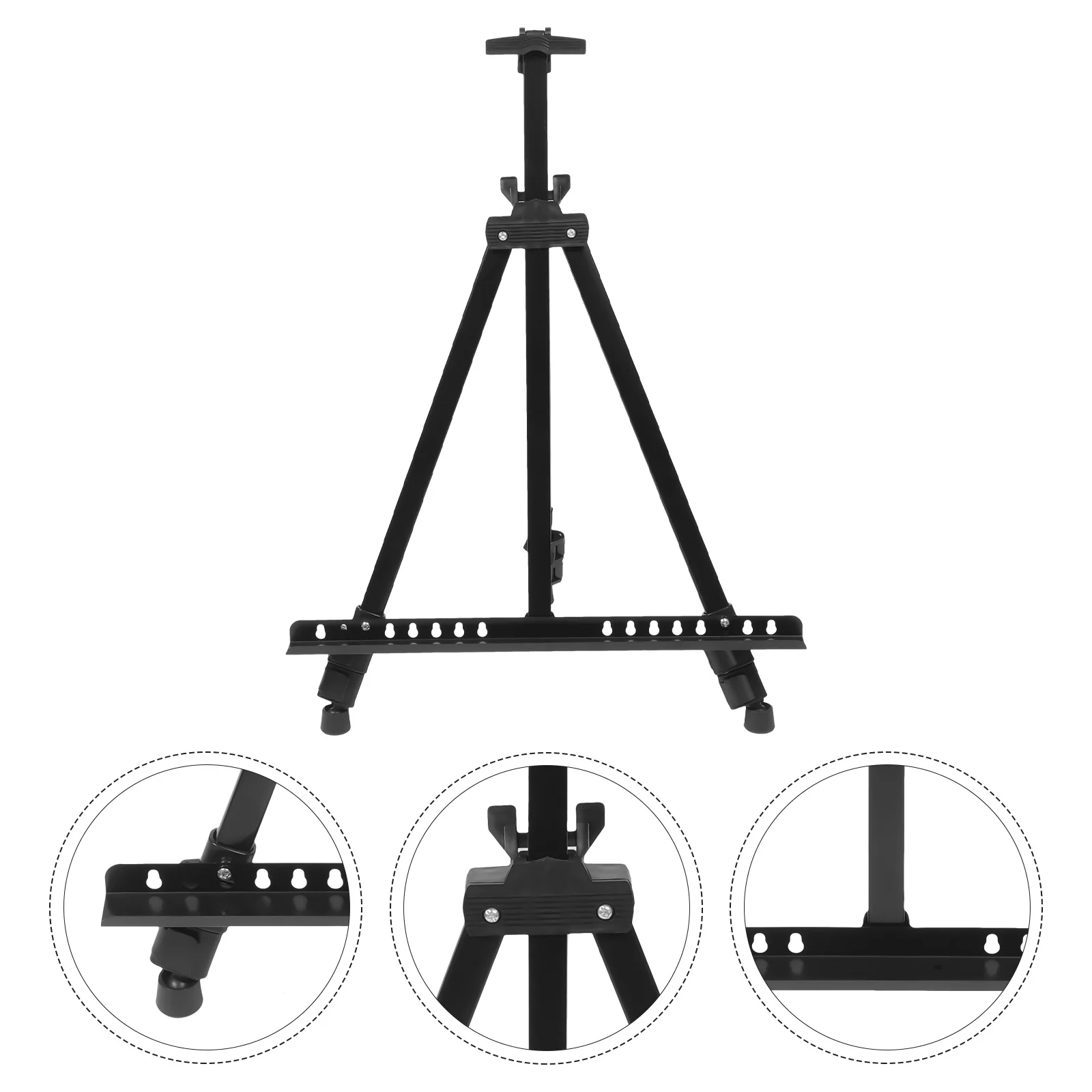 

Wear-resistant Easel Stand Convenient Display Easel Adjustable Painting Stand Draw Supply with Bag